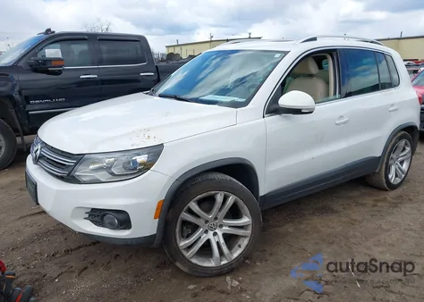 2013 Volkswagen Tiguan Sel from USA, damaged, VIN WVGBV7AX4DW525706